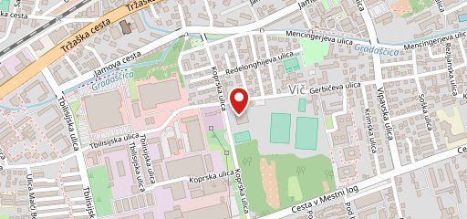 Gimnastični center Ljubljana sulla mappa