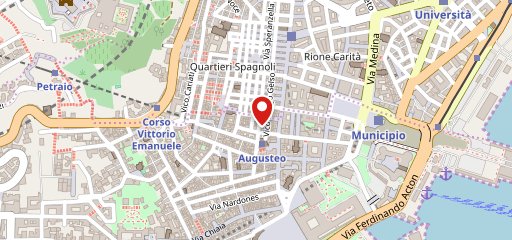 Gustus Napoli sulla mappa