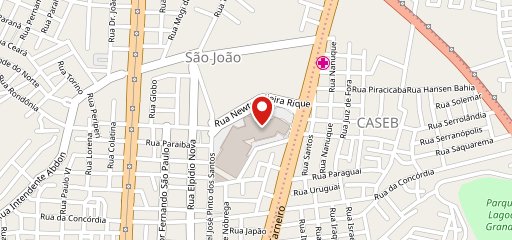 Giraffas Boulevard Shopping no mapa