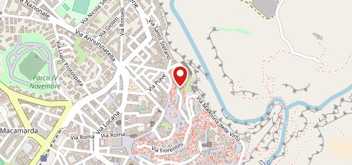 Giù a Sud Bistrot nei Sassi sulla mappa