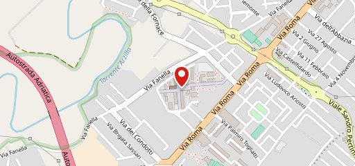 PizzeriaDa Giuliano Fano sulla mappa