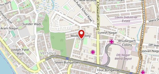 Global Fusion Versova on map