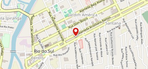 Go Coffee Rio do Sul no mapa