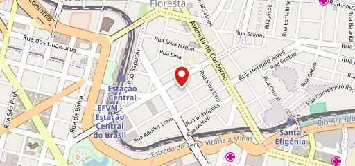 Restaurante Goiabinha no mapa