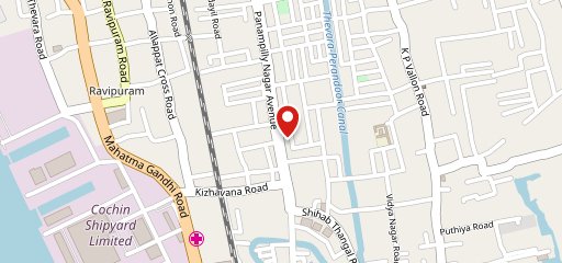 Gokul Oottupura Vegetarian - Panampilly Nagar on map