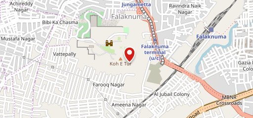 Gol Banglow Unique Dining - Taj Falaknuma on map