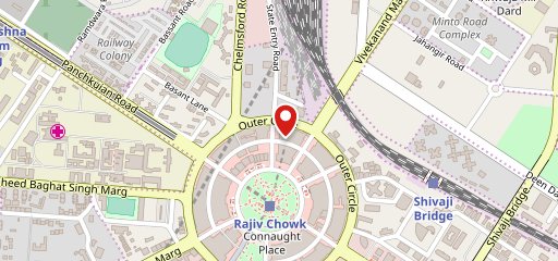 Gola Sizzlers -Best Restaurant in Connaught Place on map