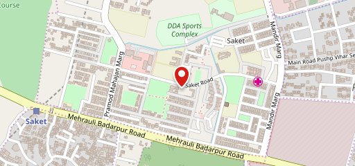 Gola Sizzlers, Saket on map
