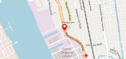 Golden dragon on map