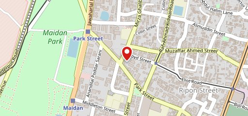 Golden Dragon on map