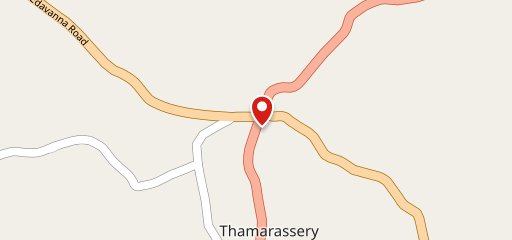 Golden Restaurant. Thamarassery, Kerala on map