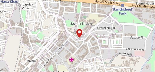 LeMorich restaurant in Malviya Nagar on map