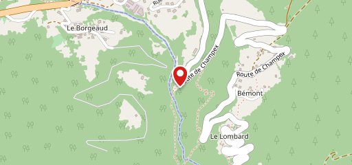 Restaurant Les Gorges du Durnand sulla mappa