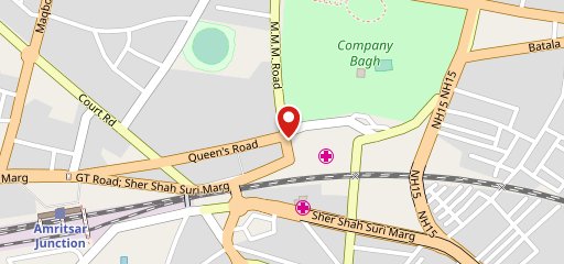 Gossip Dine Amritsar on map