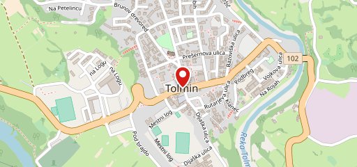 Restaurant and pizzeria Pri Martini sulla mappa