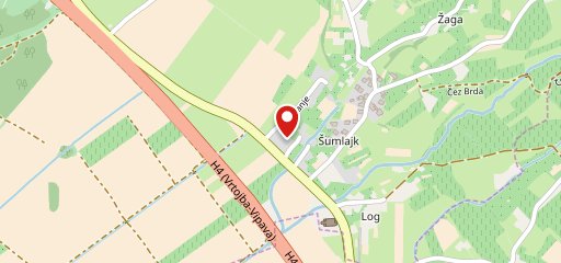 Gostilna picerija Anja sulla mappa