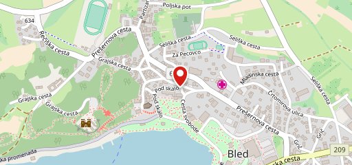 Gostilna Pri Planincu sulla mappa