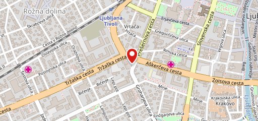 Gostilnica in pivnica Vič sulla mappa