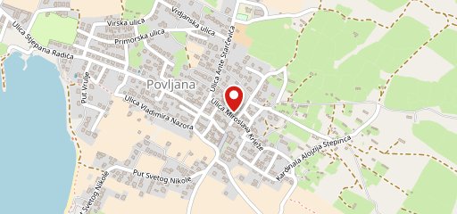 Gostionica Mornar sulla mappa