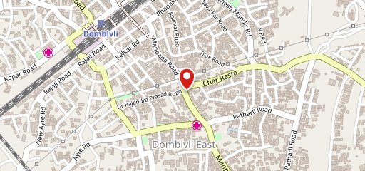 Kamaths Govindashram - Dombivli on map