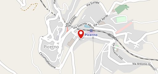 GR pizzeria sulla mappa