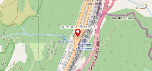 Garda pasta pizza kabeb brennero italia sulla mappa