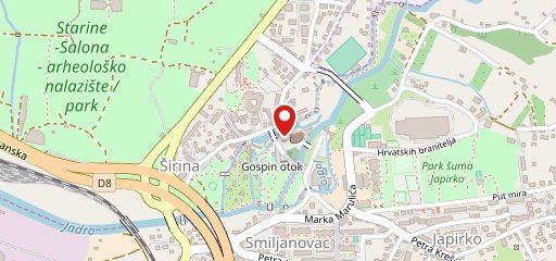 Gradska kavana Zvonimir sulla mappa