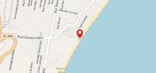 Graffi Beach House - Hospedagem, Restaurante e Festas em Florianópolis no mapa