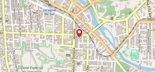 Cafeteria Grafipel no mapa