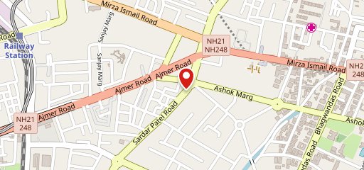 Grand indiana restaurant And Banquet best restaurant in Jaipur on map