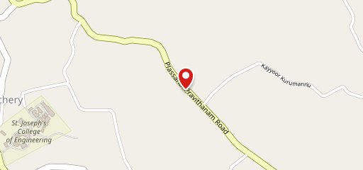 Thevarpadam, family restaurant Choondachery on map