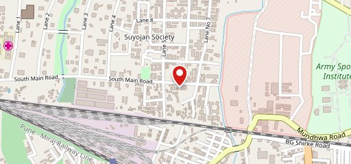 Grandmama's Cafe Koregaon Park on map