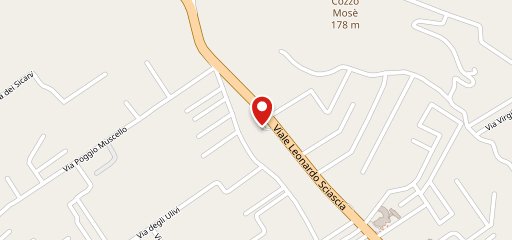 Granofino ristorante pizzeria sulla mappa