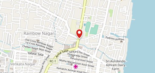 Gravity Restopub Best & Top Pubs in Pondicherry Hookah cafe Best Nightlife Dance floor DJ Cocktails on map