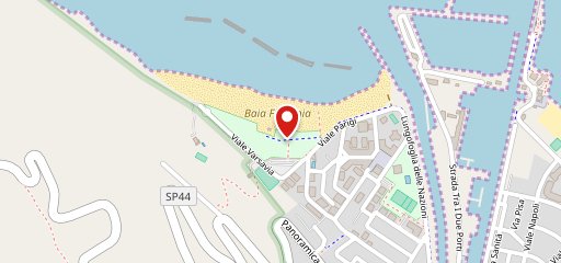 Green Beach ristorante sulla mappa