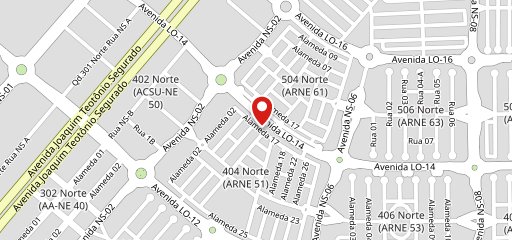 GREGO PIZZARIA no mapa