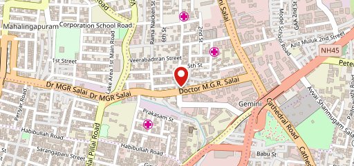 grill house Chennai on map