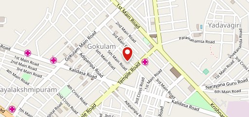 Grub Monkeys Mysore on map