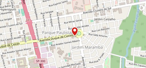 Guariento's Pizzaria no mapa