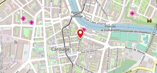 Gueuleton Genève sulla mappa