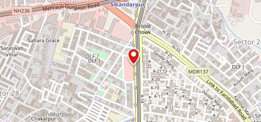 Gulati Restaurant, Gurugram on map