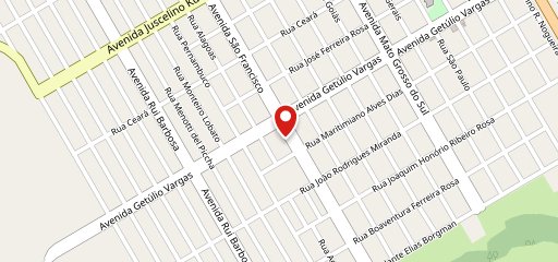 Gullas Pizzaria no mapa