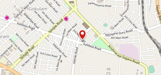 GURU DARSHINI -DOSA PALACE on map