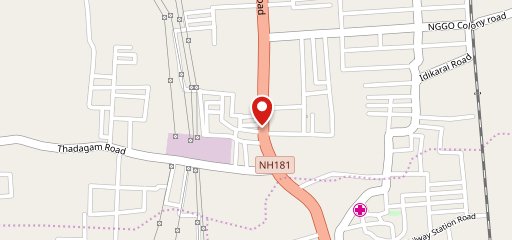 Madurai Konar Mess on map