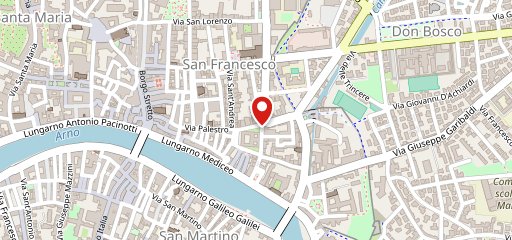 GUStO al 129 Pizzeria Pisa sulla mappa