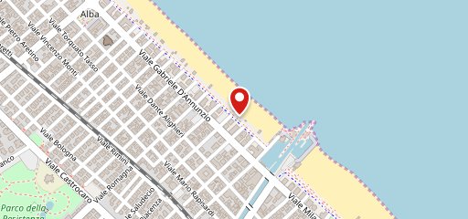 Ristorante Gustomare Riccione sulla mappa