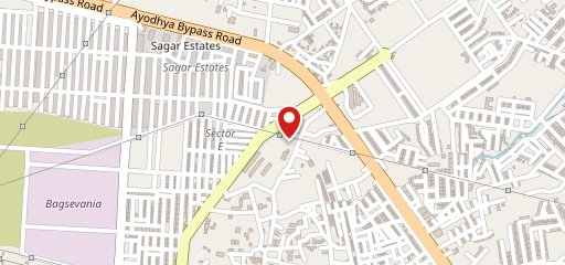 Gyani de chole bhature on map