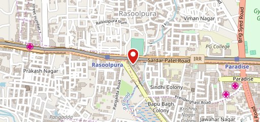 Haldiram's - Begumpet on map