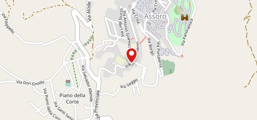 Chiosco del Borgo sulla mappa