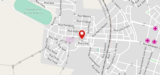 Hamburgueria 97 no mapa